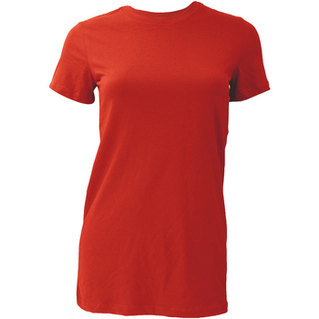 textil Mujer Camisetas manga corta Bella + Canvas BE6004 Rojo