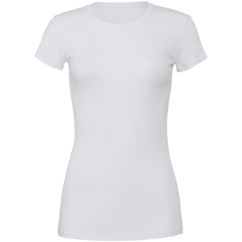 textil Mujer Camisetas manga corta Bella + Canvas BE6004 Blanco