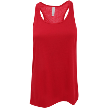 textil Mujer Camisetas sin mangas Bella + Canvas BE8800 Rojo