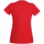 textil Mujer Camisetas manga corta Fruit Of The Loom 61398 Rojo