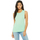 textil Mujer Camisetas sin mangas Bella + Canvas BE8803 Verde