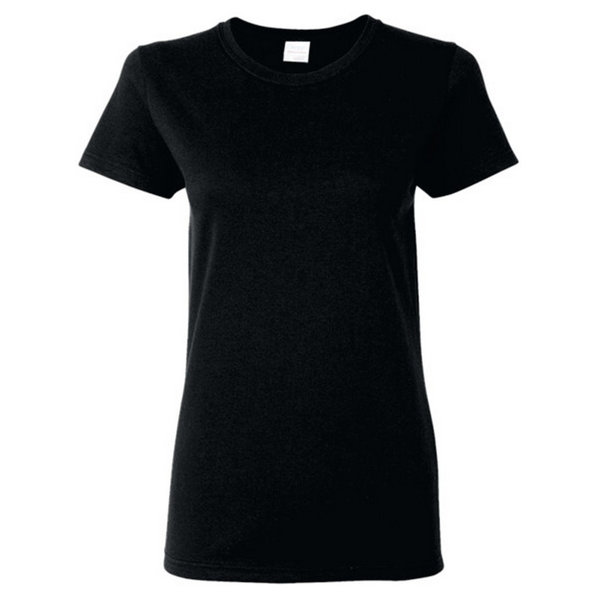 textil Mujer Camisetas manga corta Gildan Missy Fit Negro