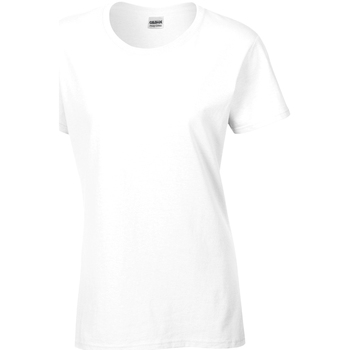 textil Mujer Camisetas manga corta Gildan Missy Fit Blanco