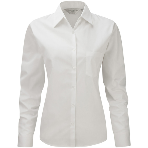 textil Mujer Camisas Russell Work Blanco
