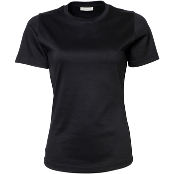 textil Mujer Camisetas manga corta Tee Jays Interlock Negro
