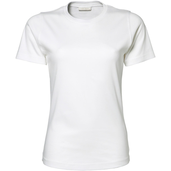 textil Mujer Camisetas manga corta Tee Jays Interlock Blanco