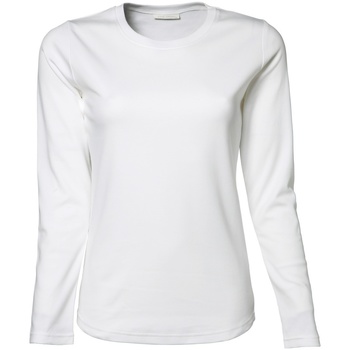 textil Mujer Camisetas manga larga Tee Jays TJ590 Blanco