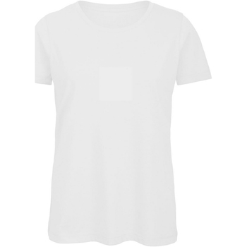 textil Mujer Camisetas manga corta B And C TW043 Blanco