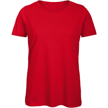 textil Mujer Camisetas manga corta B And C TW043 Rojo