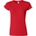 textil Mujer Camisetas manga corta Gildan Soft Rojo