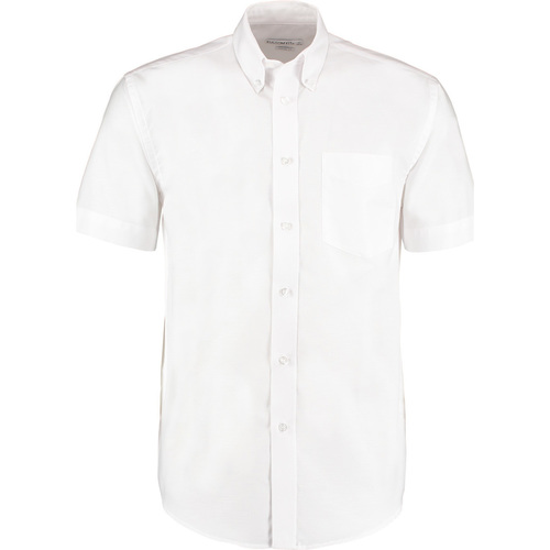 textil Hombre Camisas manga corta Kustom Kit KK350 Blanco