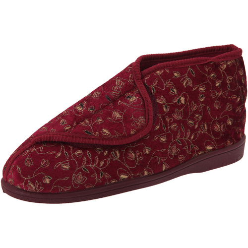 Zapatos Mujer Pantuflas Zedzzz DF534 Rojo