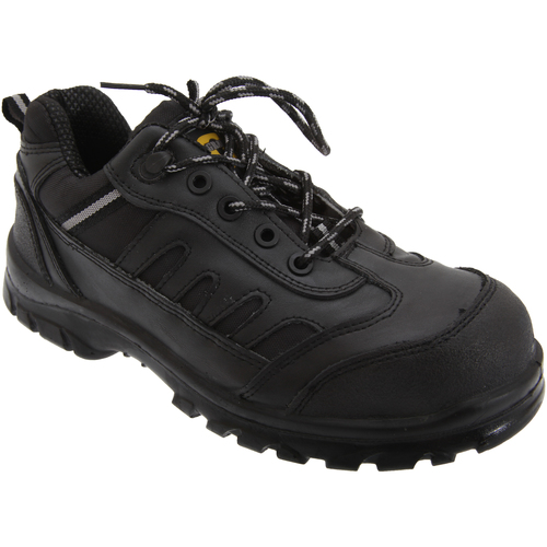 Zapatos Hombre Zapatos de trabajo Grafters DF654 Negro