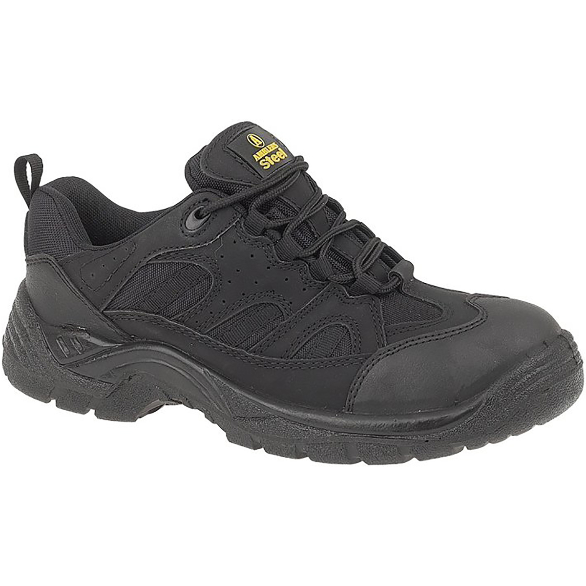 Zapatos zapatos de seguridad  Amblers FS214 BLACK TRAINER SHOE Negro