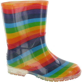 Zapatos Niña Botas de agua Cotswold PVC KIDS RAINBOW Multicolor