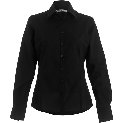 textil Mujer Camisas Kustom Kit Business Negro
