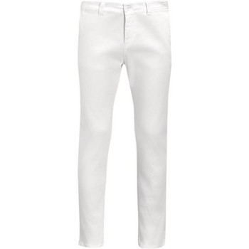 textil Hombre Pantalones Sols 01424 Blanco