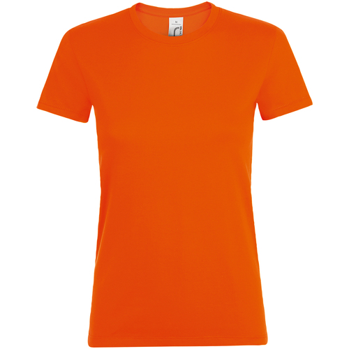 textil Mujer Camisetas manga corta Sols Regent Naranja
