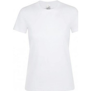 textil Mujer Camisetas manga corta Sols Regent Blanco