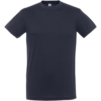 textil Hombre Camisetas manga corta Sols 11380 Azul
