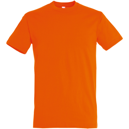 textil Hombre Camisetas manga corta Sols Regent Naranja