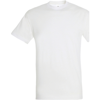 textil Hombre Camisetas manga corta Sols 11380 Blanco