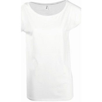 textil Mujer Camisetas manga larga Sols Marylin Blanco