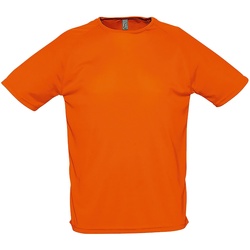 textil Hombre Camisetas manga corta Sols Performance Naranja