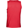 textil Hombre Camisetas sin mangas Sols 11465 Rojo