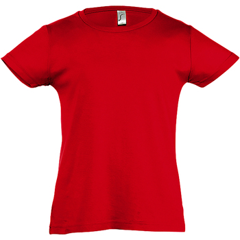 textil Niña Camisetas manga corta Sols Cherry Rojo