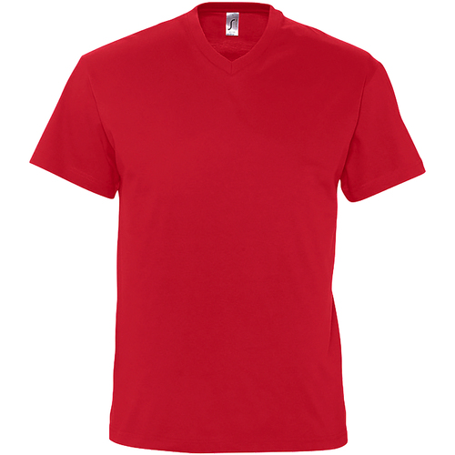 textil Hombre Camisetas manga corta Sols 11150 Rojo
