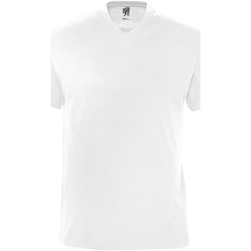 textil Hombre Camisetas manga corta Sols 11150 Blanco