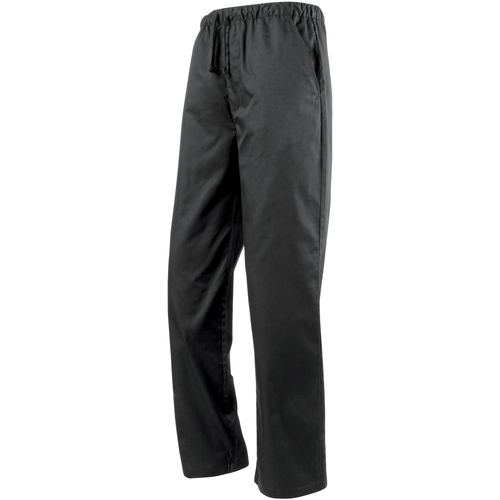 textil Pantalones Premier PR553 Negro