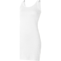textil Mujer Camisetas sin mangas Skinni Fit SK104 Blanco