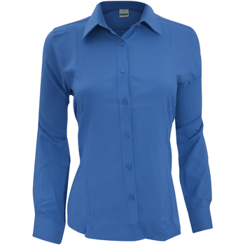 textil Mujer Camisas Henbury Wicking Azul