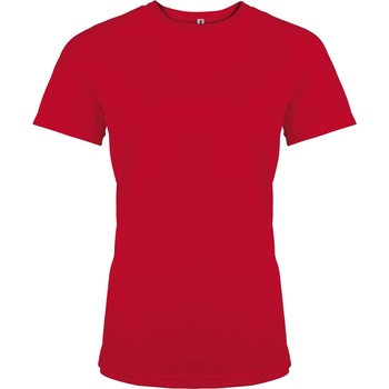 textil Mujer Camisetas manga larga Kariban Proact PA439 Rojo