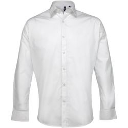 textil Hombre Camisas manga larga Premier PR207 Blanco