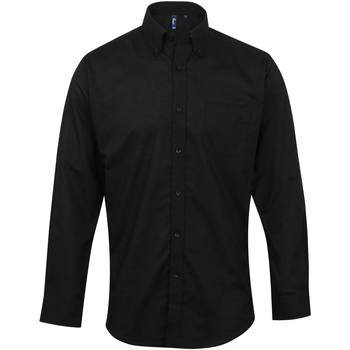 textil Hombre Camisas manga larga Premier PR234 Negro
