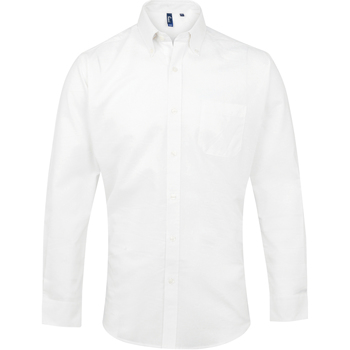 textil Hombre Camisas manga larga Premier PR234 Blanco