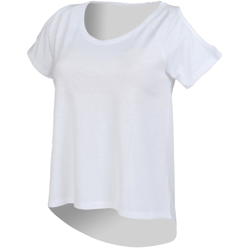 textil Mujer Camisetas manga corta Skinni Fit SK233 Blanco