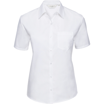 textil Mujer Camisas Russell J937F Blanco