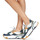 Zapatos Mujer Zapatillas bajas Victoria SNEAKER MALLA/MULTIMATERIAL Blanco / Marino