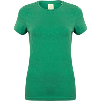 textil Mujer Camisetas manga corta Skinni Fit SK121 Verde