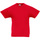 textil Niños Camisetas manga corta Fruit Of The Loom 61019 Rojo
