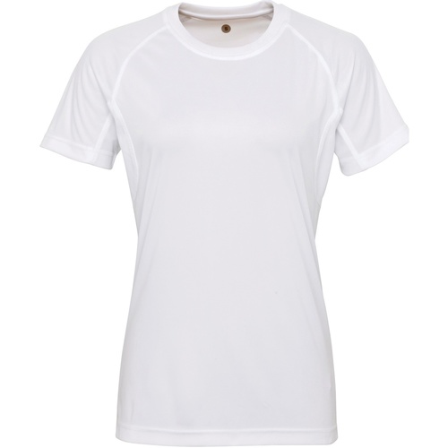 textil Mujer Camisetas manga larga Tridri Panelled Blanco