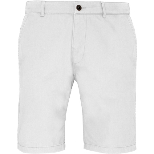 textil Hombre Shorts / Bermudas Asquith & Fox AQ051 Blanco