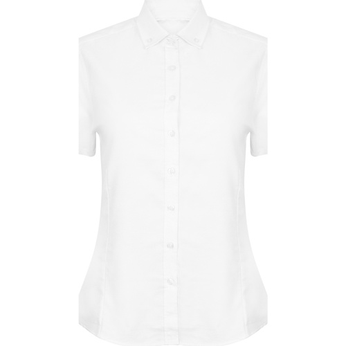 textil Mujer Camisas Henbury HB518 Blanco