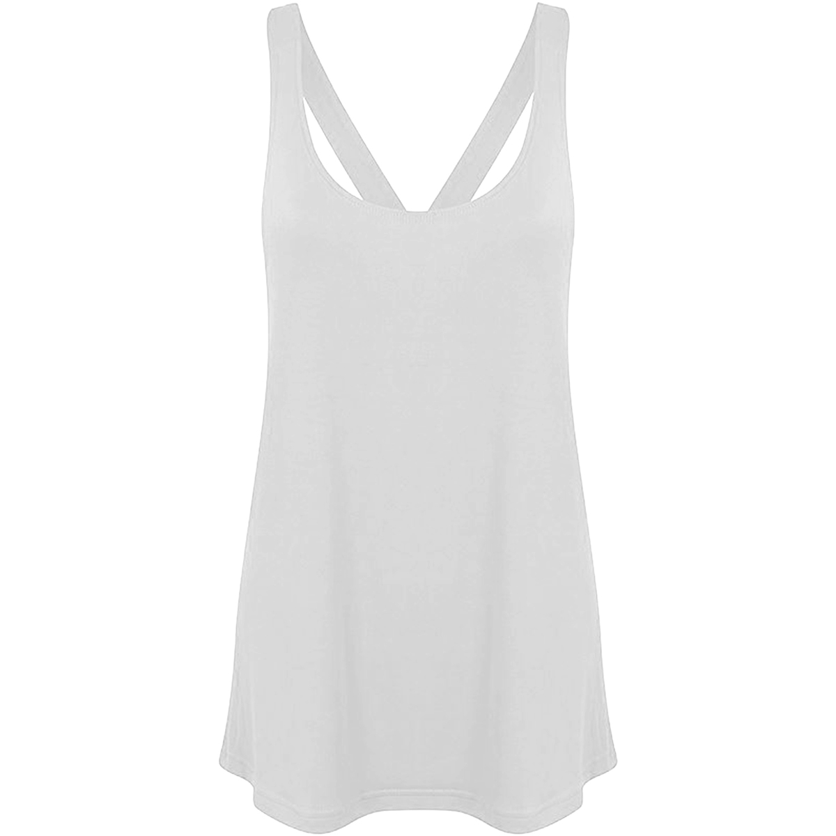 textil Mujer Camisetas sin mangas Skinni Fit Workout Blanco