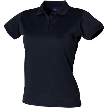 textil Mujer Tops y Camisetas Henbury Coolplus Azul