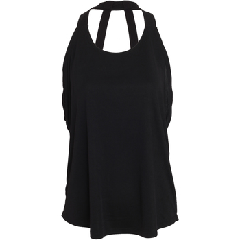 textil Mujer Camisetas sin mangas Tridri Double Strap Negro